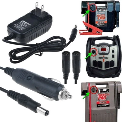 ABLEGRID DC 12V Charger AC adapter for Peak 750 900 power station jump starter Mains