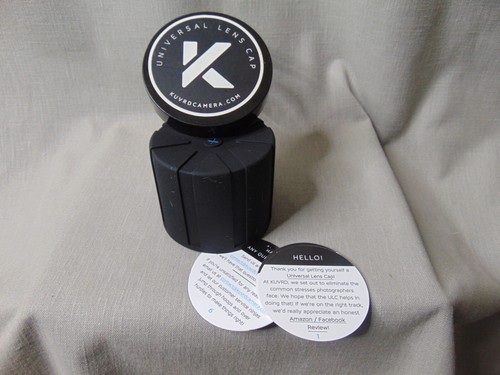 KUVRDCAMERA UNIVERSAL LENS CAP - Set of Three (3) - Picture 7 of 12
