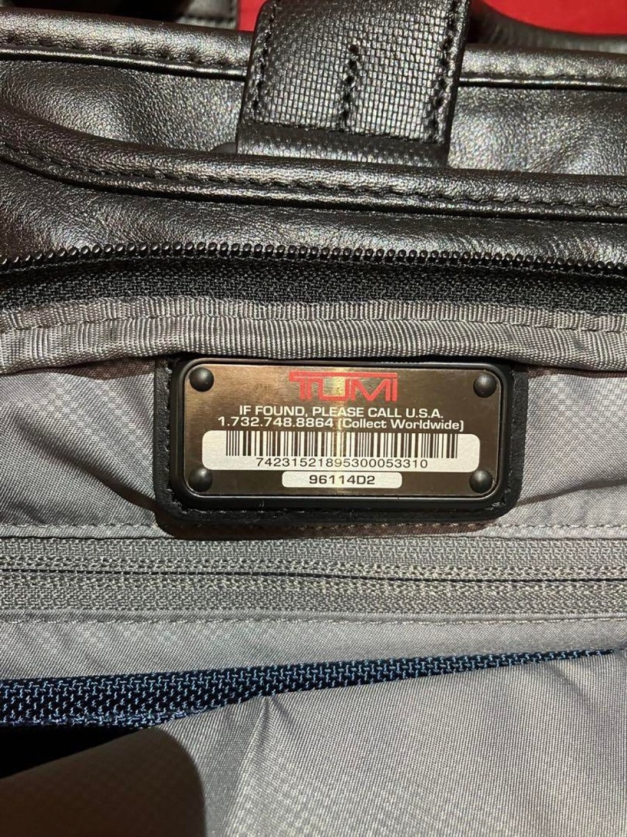 TUMI 96141D2 2way Briefcase Shoulder bag Leather BLK All TUMI 96141D2 2way Briefcase Shoulder bag Leather BLK All