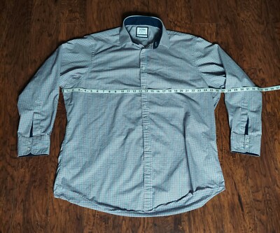 T M Lewin Jermyn St London 18 Regular Fit Long Sleeve Button Down