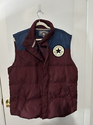 Vintage Converse Down Vest Size XL