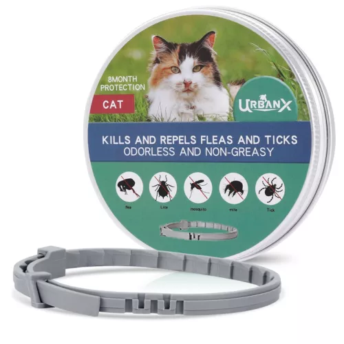 UrbanX Natural Ingredients Flea Prevention Collar for Cats up to 8 months