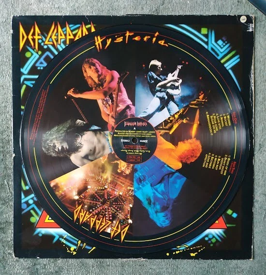 RARE LP Picture Disc - Def Leppard – « Hysteria » - ℗ 1987 Phonog Ltd. (London) - Photo 3/4