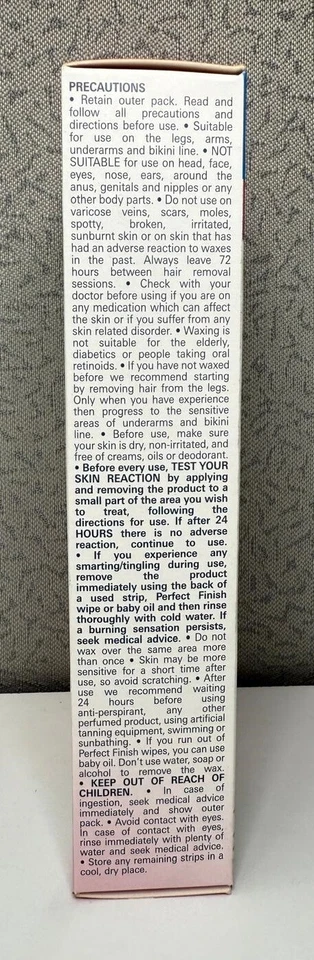 Veet Easy Gel - Tiras de cera para piernas - 40 unidades Foto 4 de 4