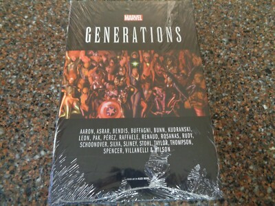 Marvel Generations (Hardcover, Sealed) Bendis New