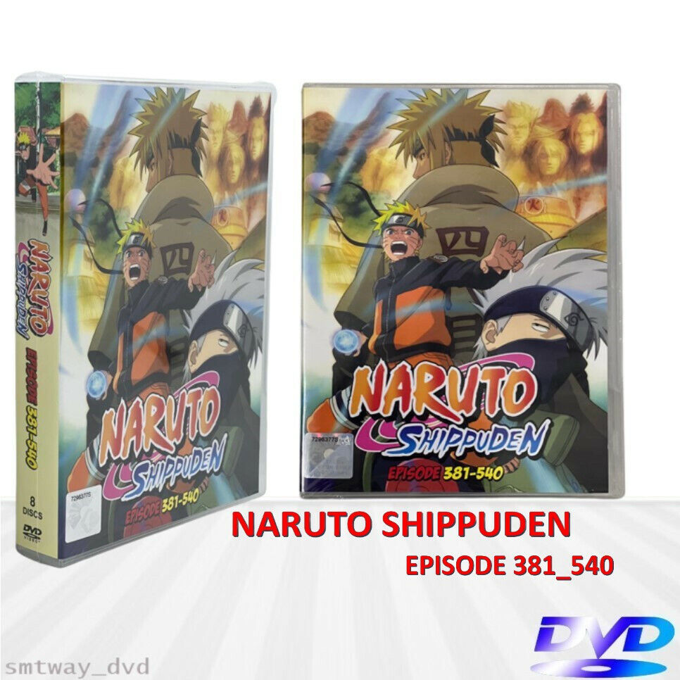 QANIME Dvd Anime Naruto Shippuden (381-540) English Dubbed | eBay