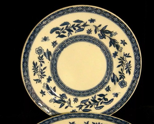 Antique Coalport Belfort 2 x 8" Salad Plates w/ Gold Trim - Picture 3 of 5