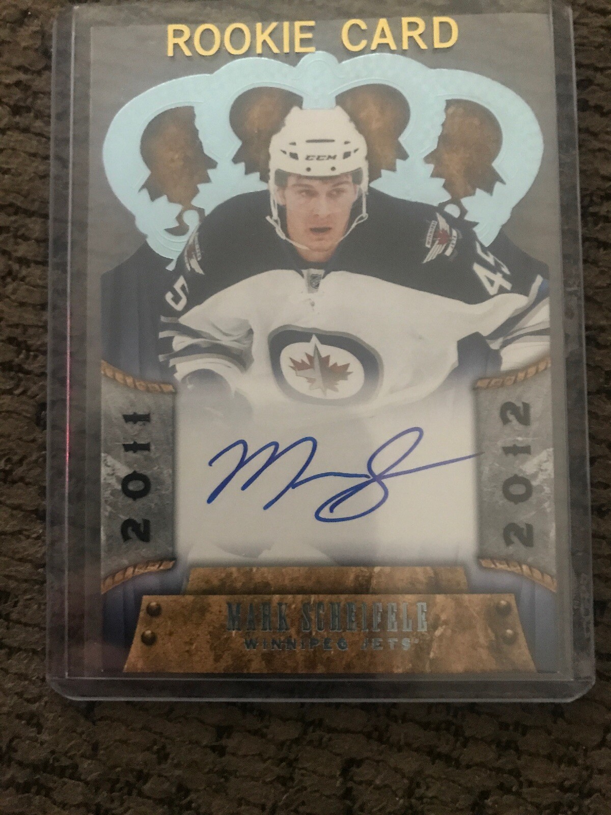 11/12 Crown Royal Autograph Rookie #141 Mark Scheifele Winnipeg Jets