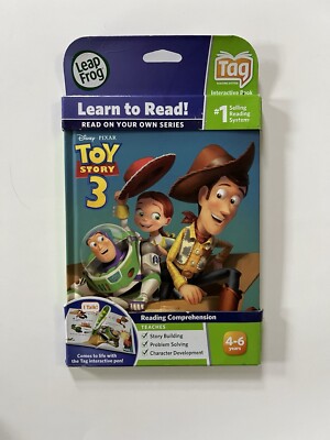 Toy Story 3 LeapFrog Tag Reading System Book