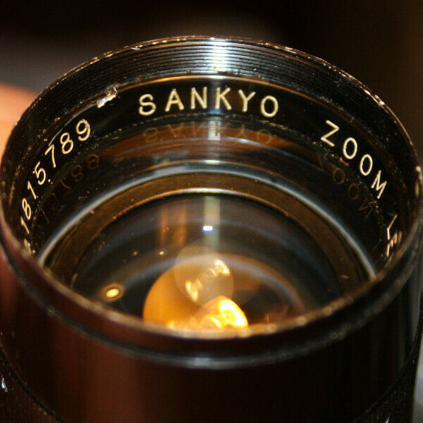 Sankyo Zoom Lens 1,8 F10-30mm to 8mm MOVIE CAMERA #1815789 Sankyo Zoom Lens 1,8 F10-30mm to 8mm MOVIE CAMERA #1815789