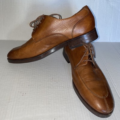 Cole Haan Grand OS Brown Leather Split Toe Oxford Dress Shoes Cole Haan Mens Grand OS Size 13M Brown Leather Split Toe  main image 4