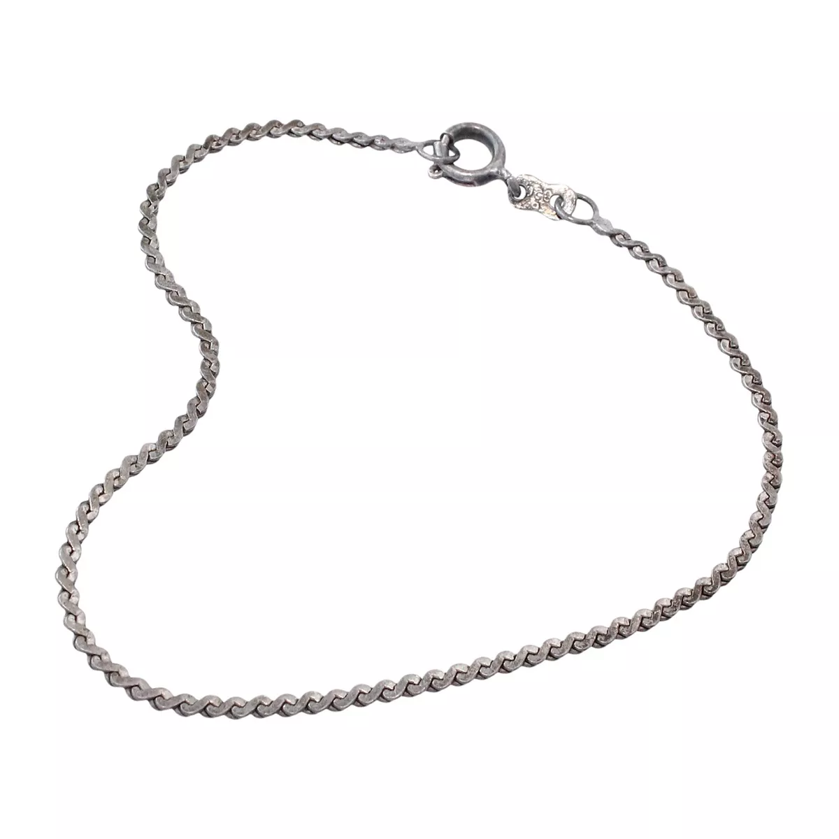 Sterling silver hotsell serpentine chain