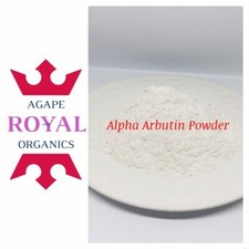 Alpha arbutin skin whitening agent reduces melanin