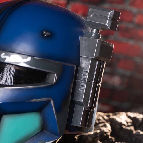 Xcoser Star Wars Mandalorian Temporada 3 Paz Vizsla Casco Juegos con disfraces Accesorios Réplicas - Imagen 5 de 12