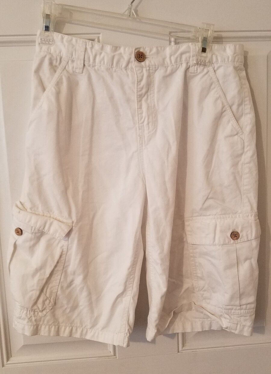 BOYS LUCKY BRAND WHITE Memphis Mall SHORTS CARGO Large-scale sale 18