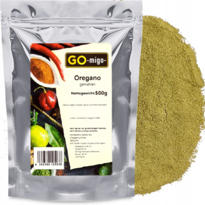 500g Oregano gemahlen 0,5kg - GOmigo