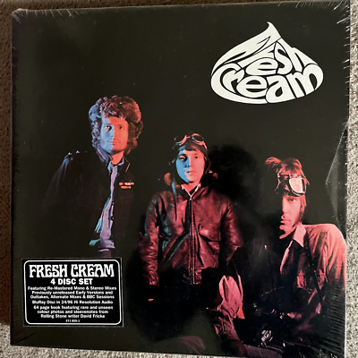 CREAM ''FRESH CREAM'' 3 CD + 1 BLU-RAY AUDIO + BOOK DELUXE BOX SET NEU VERSIEGELT/NEUF