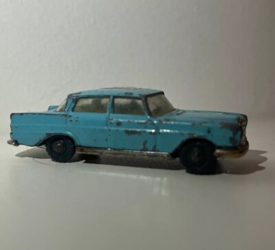 Husky Models Mercedes 220 Light Blue (No. 3) Vintage Diecast. | eBay UK