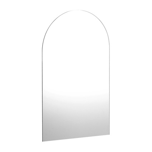 Oikiture Wall Mirrors 86x50cm Arched Makeup Mirror Bedroom Home Decor - Picture 7 of 50