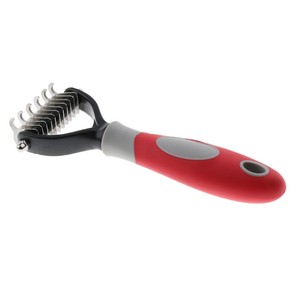 Pet Dog Cat Deshedding Comb Short Long Hair Brush Rake Grooming