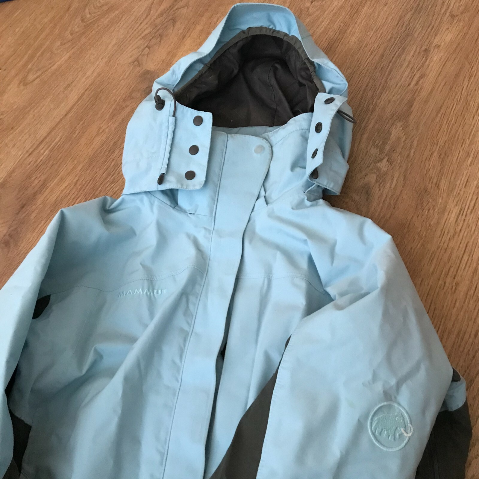 Mammut Drytech Mens Blue Ski Snowboard Winter Jacket Gem