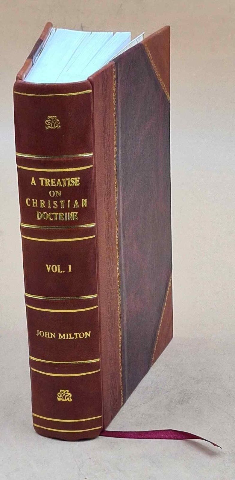 Leather Bound Treatise on Christian Doctrine From Holy Scripture