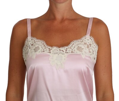 トップス DOLCE&GABBANA Lace Camisole Lace-trimmed satin camisole in white - Dolce Gabbana | Mytheresa