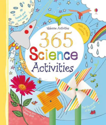 Usborne 365 Science Activities (Hardcover, Spiral) Kids Activity Book BRAND NEW