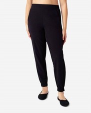 Danskin Pull On Lined Jogger Black
