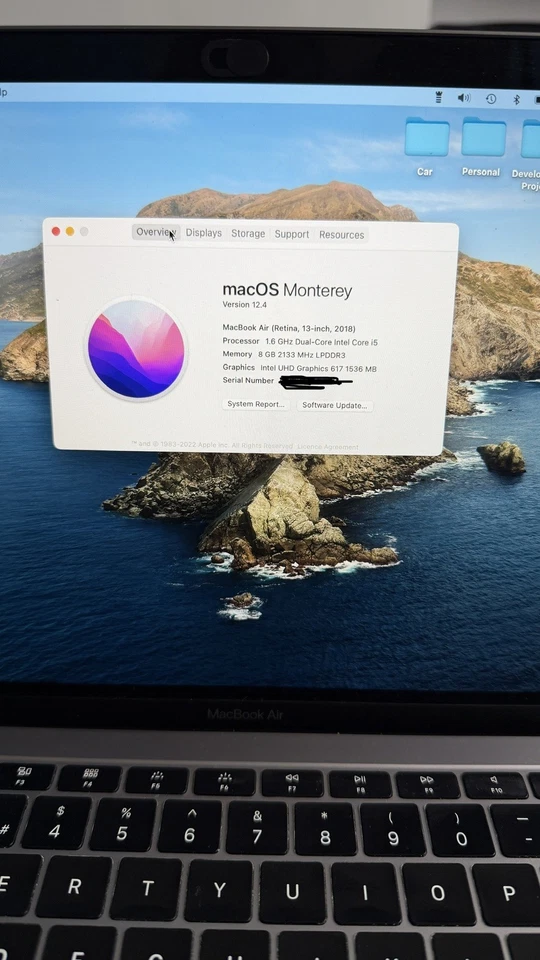 Apple MacBook Air 13" 2018 · i5 · 8GB · 5TB, photo 2 of 5