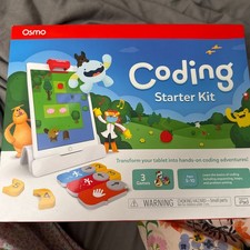 Osmo Coding Starter Kit for iPad 3 Learning Games Ages 5-10 Play and Learn A113