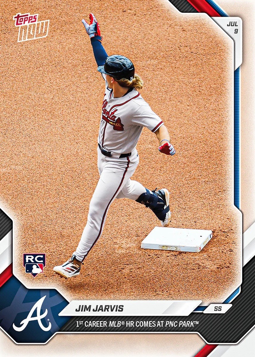 Jim Jarvis RC 1st HR PNC Park - 2026 MLB Topps NOW - Card 436