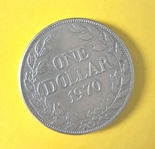 Alte Münze Liberia, 1970, 1 Dollar, One Dollar