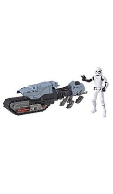 Star Wars Galaxy of Adventures First Order Driver & Treadspeeder Neu