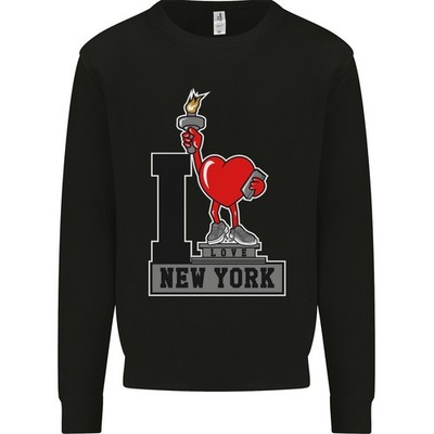 AWDis I Love (Heart) New York Herren Sweatshirt Pullover