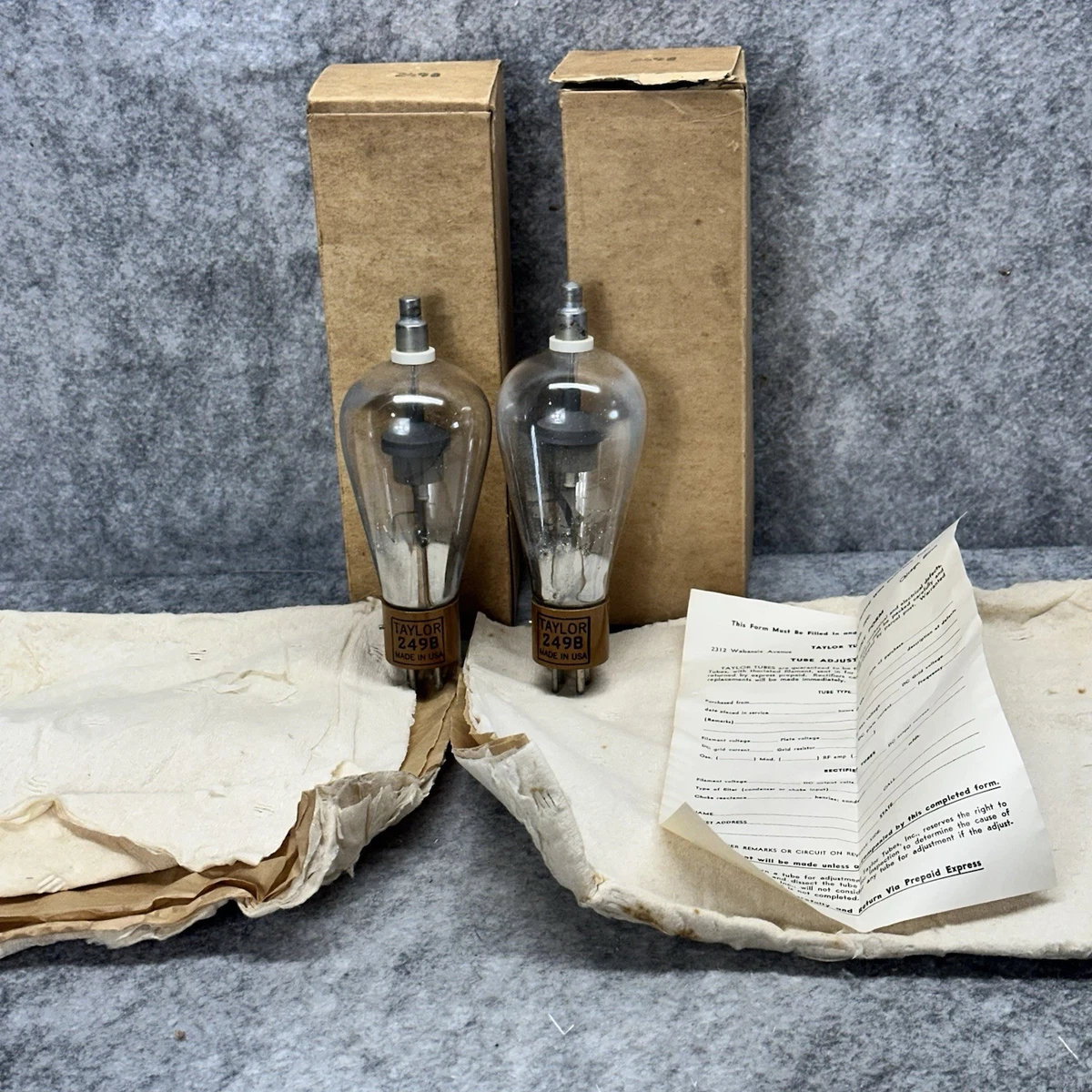 直熱三極管　VT-62 TAYLOR TUBES, INC Taylor Tube In Vintage Tubes & Tubes Sockets for sale | eBay