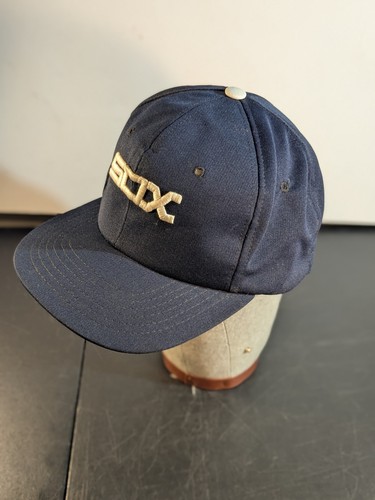 Vintage Chicago White Sox Hat cap fitted 7 3/8 MLB Sports Specialties Corp Rare - Picture 4 of 20