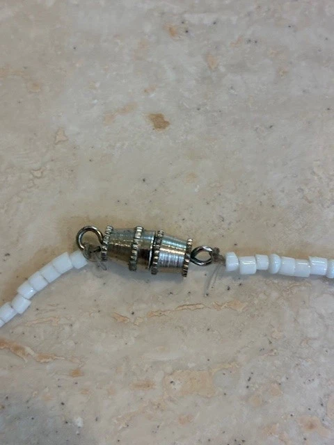 Southwest Vintage TURQUOISE / CORAL/ Heishi Shell Lot of 2 NECKLACES Handmade - Image 4 of 4