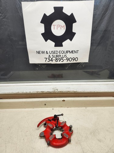 Ridgid 815A Enhebradora de tubería de cabeza de troquel de apertura automática con troqueles NPT de 1" - 2" usada - Imagen 1 de 5