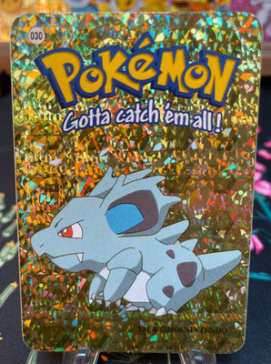  Nidorina #30 - Vintage Vending Machine Prism Sticker 2000 - Pokemon 