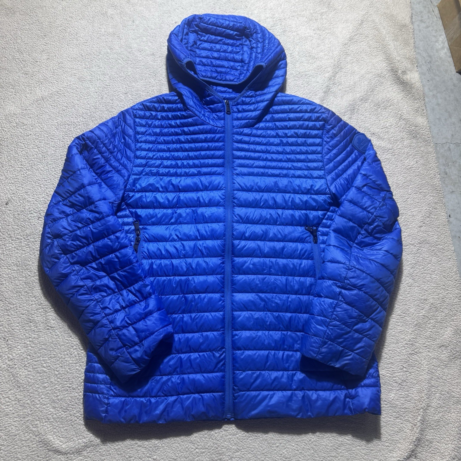 Pajar Jacket Mens XL Osprey Blue Puffer Full Zip Lightweight