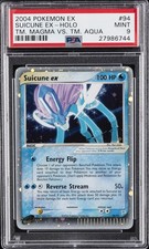 2004 POKEMON EX TEAM MAGMA VS TEAM AQUA #94 SUICUNE EX-HOLO PSA 9 on eBay