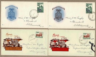 Australia Royal 1953 Young Farmers 1959 Queensland FDC Cover x4