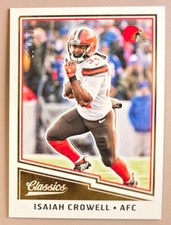 2017 Panini Classics Red Back #48 Isaiah Crowell SP #d /299 Cleveland Browns