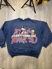 VTG Looney Tunes Tweety And Sylvester Sweatshirt 1997 XXL