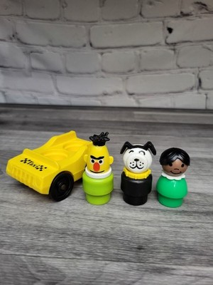 Vintage Fisher Price Little People Lot Sesame Street African