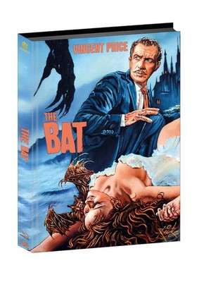 VINCENT PRICE in THE BAT aka DAS BIEST Mediabook Wattiert Cover A Rick Melton