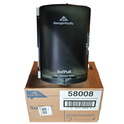 #ad Centerpull Junior Capacity Paper Towel Dispenser Georgia Pacific Translucent $18.99