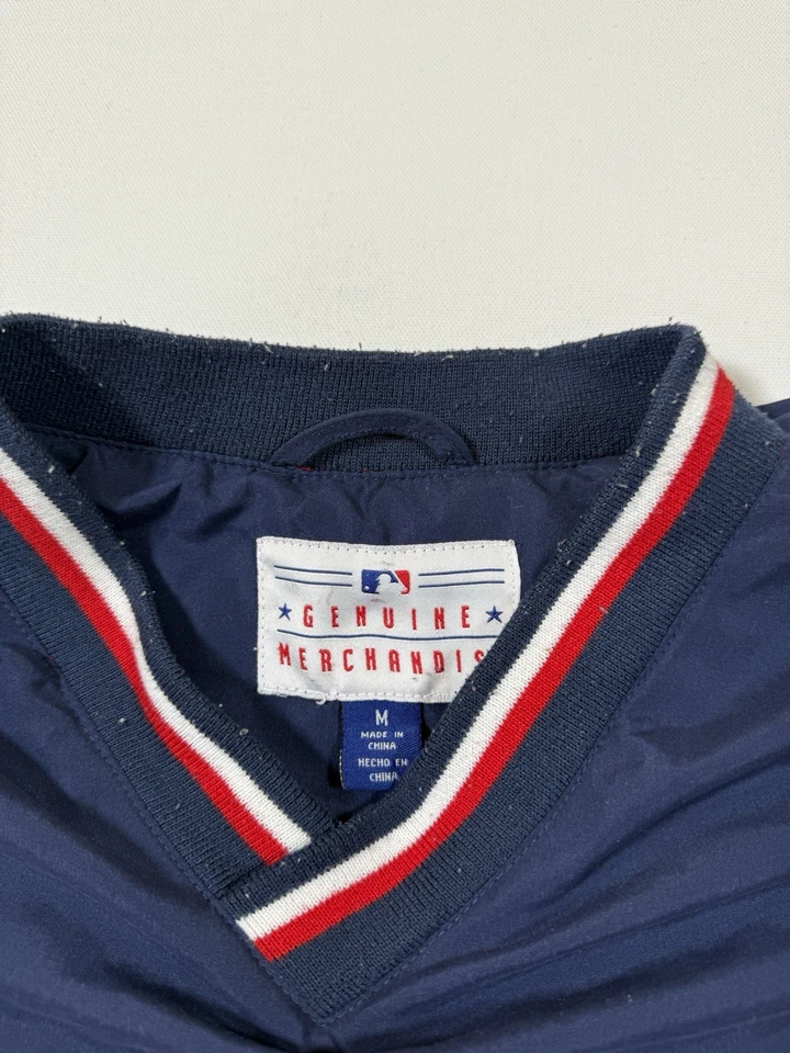 Los Angeles Angels Sweatshirt Mens Medium Blue Red Pullover Authentic MLB Logo - Image 3 of 4