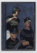 1998 Topps Chrome Prospects AJ Hinch Robert Fick Mark Osborne #487 3y4
